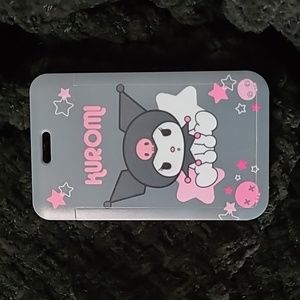Kuromi badge/id holder